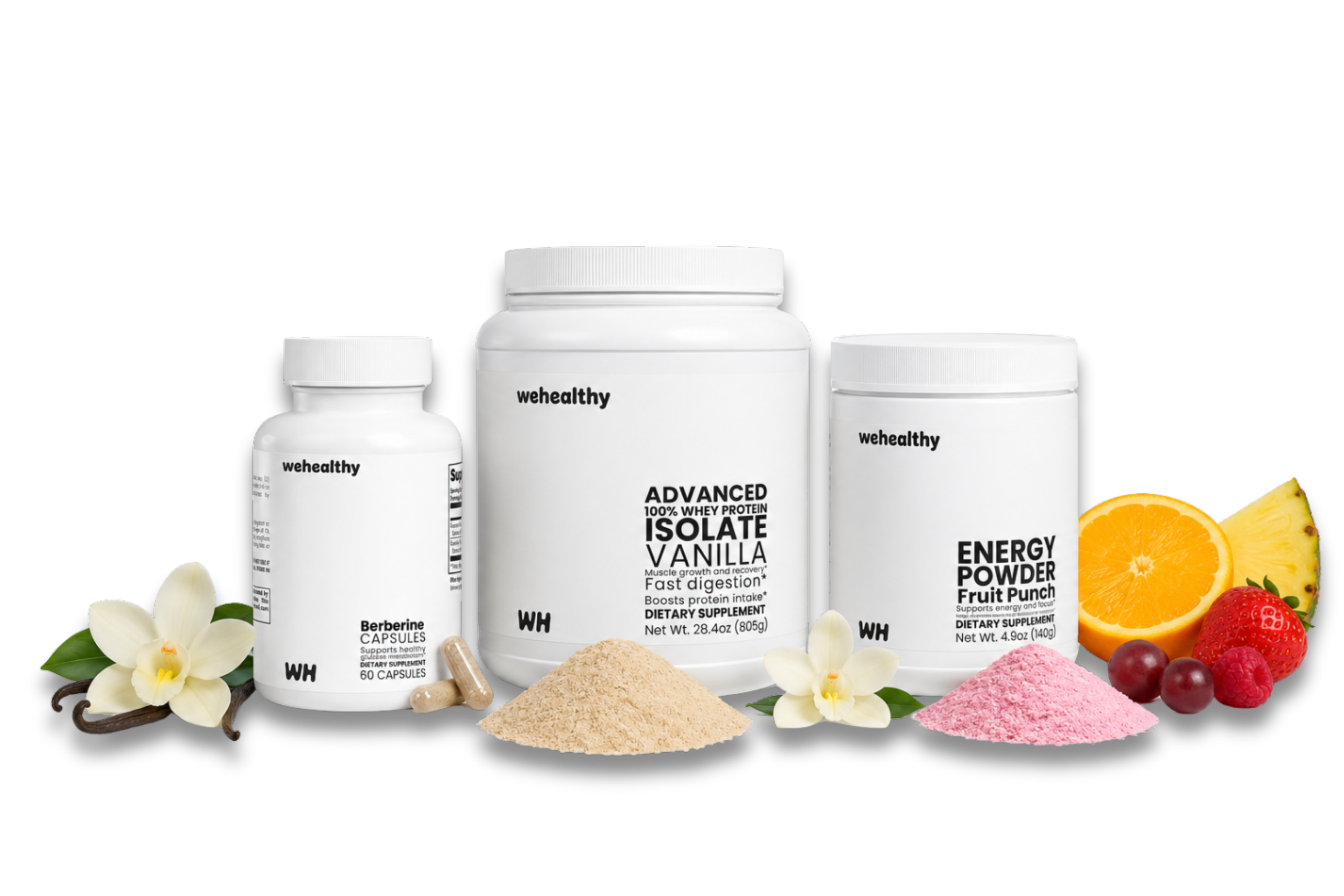 Wehealthy product lineup